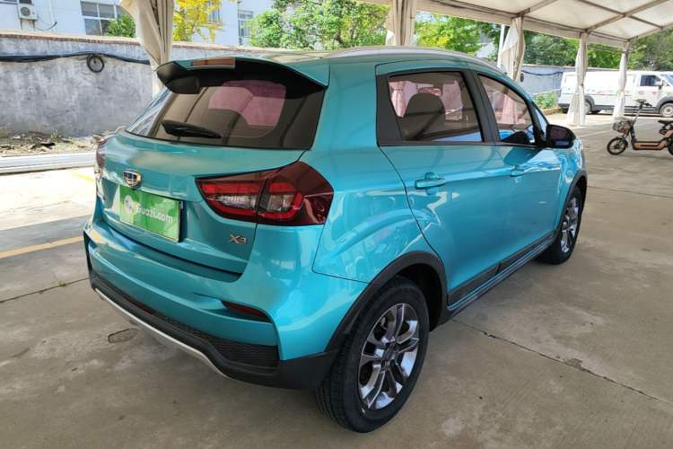 Used Geely Auto Vision X3 2020 1.5L CVT Luxury Model Rear Right 45 Deg