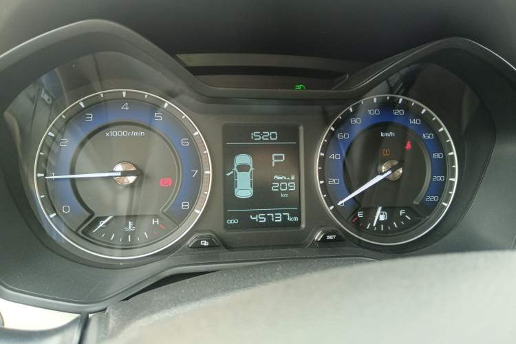 Used Geely Auto Vision X3 2020 1.5L CVT Luxury Model Instrument Cluster