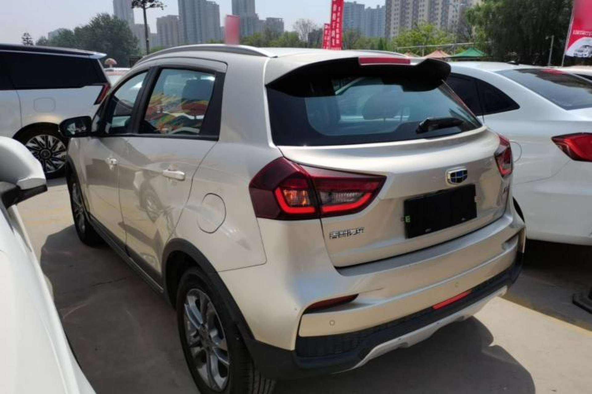 Used Geely Auto Vision X3 2020 1.5L Manual Elite Edition Rear Left 45 Deg
