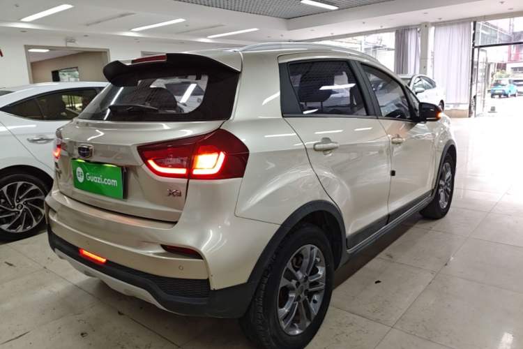 Used Geely Auto Vision X3 2020 1.5L CVT Luxury Model Rear Right 45 Deg