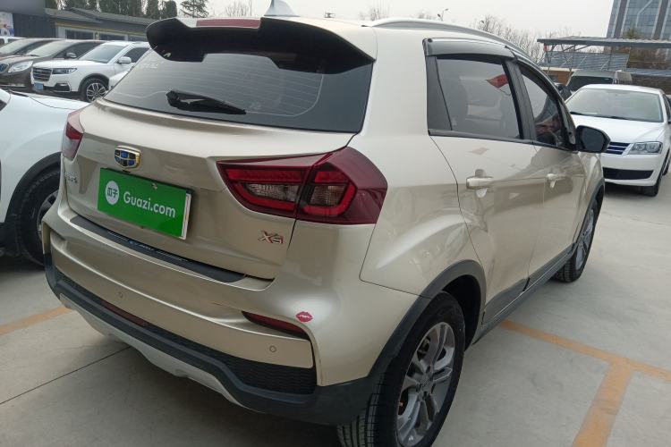 Used Geely Auto Vision X3 2020 1.5L CVT Luxury Model Rear Right 45 Deg