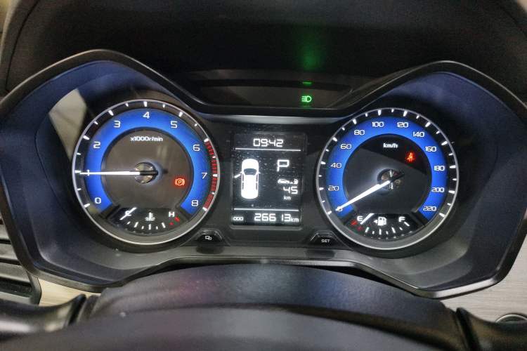 Used Geely Auto Vision X3 2020 1.5L CVT Luxury Model Instrument Cluster