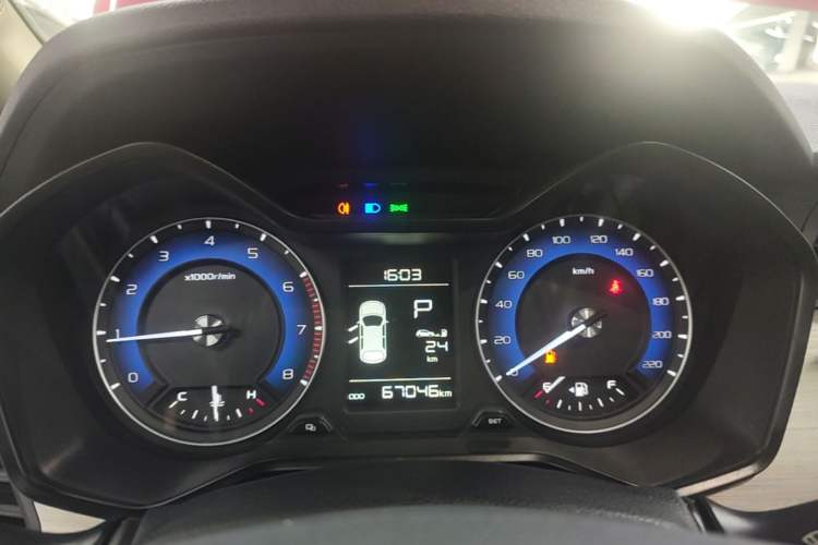 Used Geely Auto Vision X3 2020 1.5L CVT Luxury Model Instrument Cluster