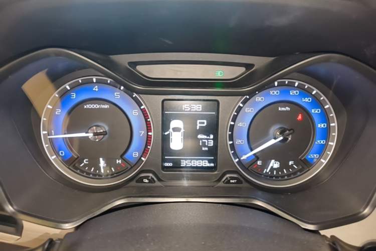 Used Geely Auto Vision X3 2020 1.5L CVT Luxury Model Instrument Cluster