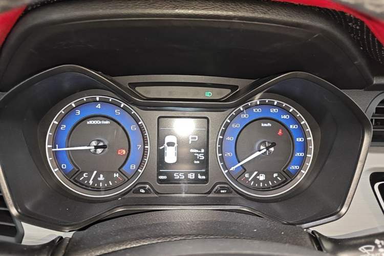 Used Geely Auto Vision X3 2020 1.5L CVT Luxury Model Instrument Cluster