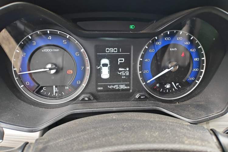 Used Geely Auto Vision X3 2020 1.5L CVT Elite Edition Odometer Close Up