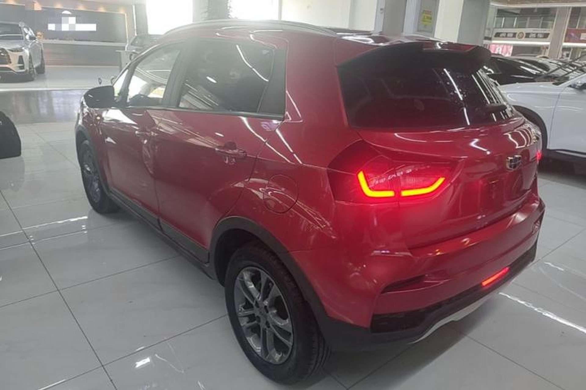 Used Geely Auto Vision X3 2020 1.5L CVT Luxury Model Rear Left 45 Deg