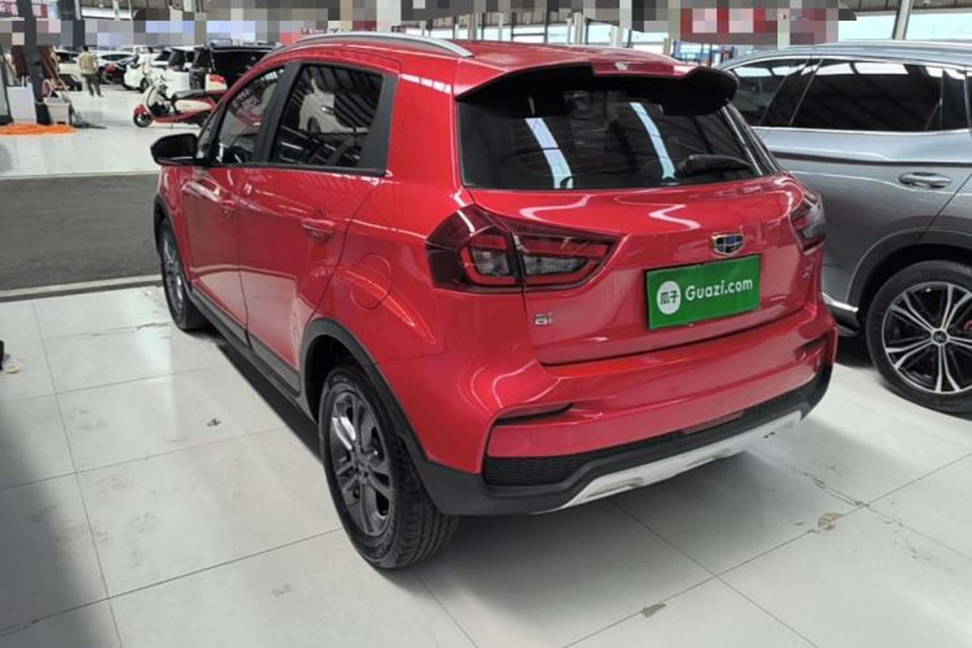 Used Geely Auto Vision X3 2020 1.5L CVT Luxury Model Rear Left 45 Deg