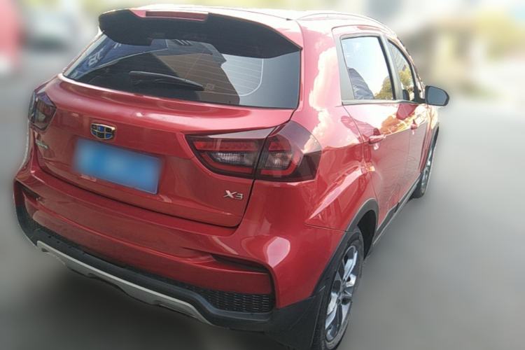 Used Geely Auto Vision X3 2020 1.5L CVT Elite Edition Rear Right 45 Deg