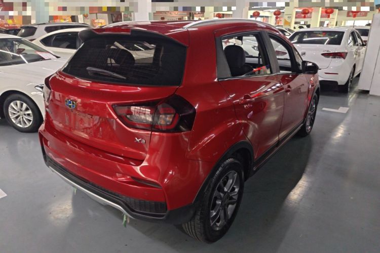 Used Geely Auto Vision X3 2020 1.5L CVT Luxury Model Rear Right 45 Deg