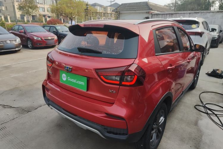 Used Geely Auto Vision X3 2020 1.5L CVT Luxury Model Rear Right 45 Deg