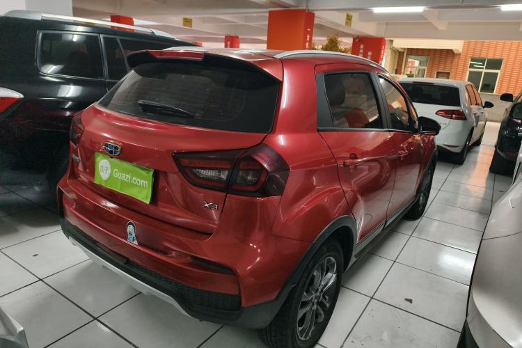 Used Geely Auto Vision X3 2020 1.5L CVT Luxury Model Rear Right 45 Deg