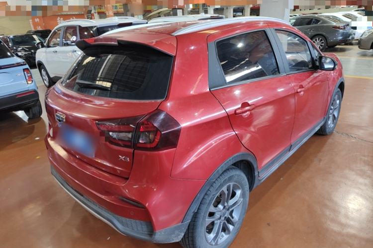 Used Geely Auto Vision X3 2020 1.5L CVT Luxury Model Rear Right 45 Deg