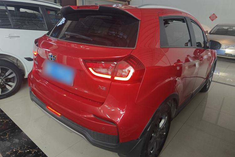 Used Geely Auto Vision X3 2020 1.5L Manual Luxury Edition Rear Right 45 Deg