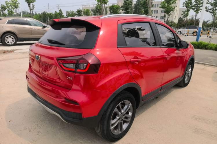 Used Geely Auto Vision X3 2020 1.5L CVT Luxury Model Rear Right 45 Deg