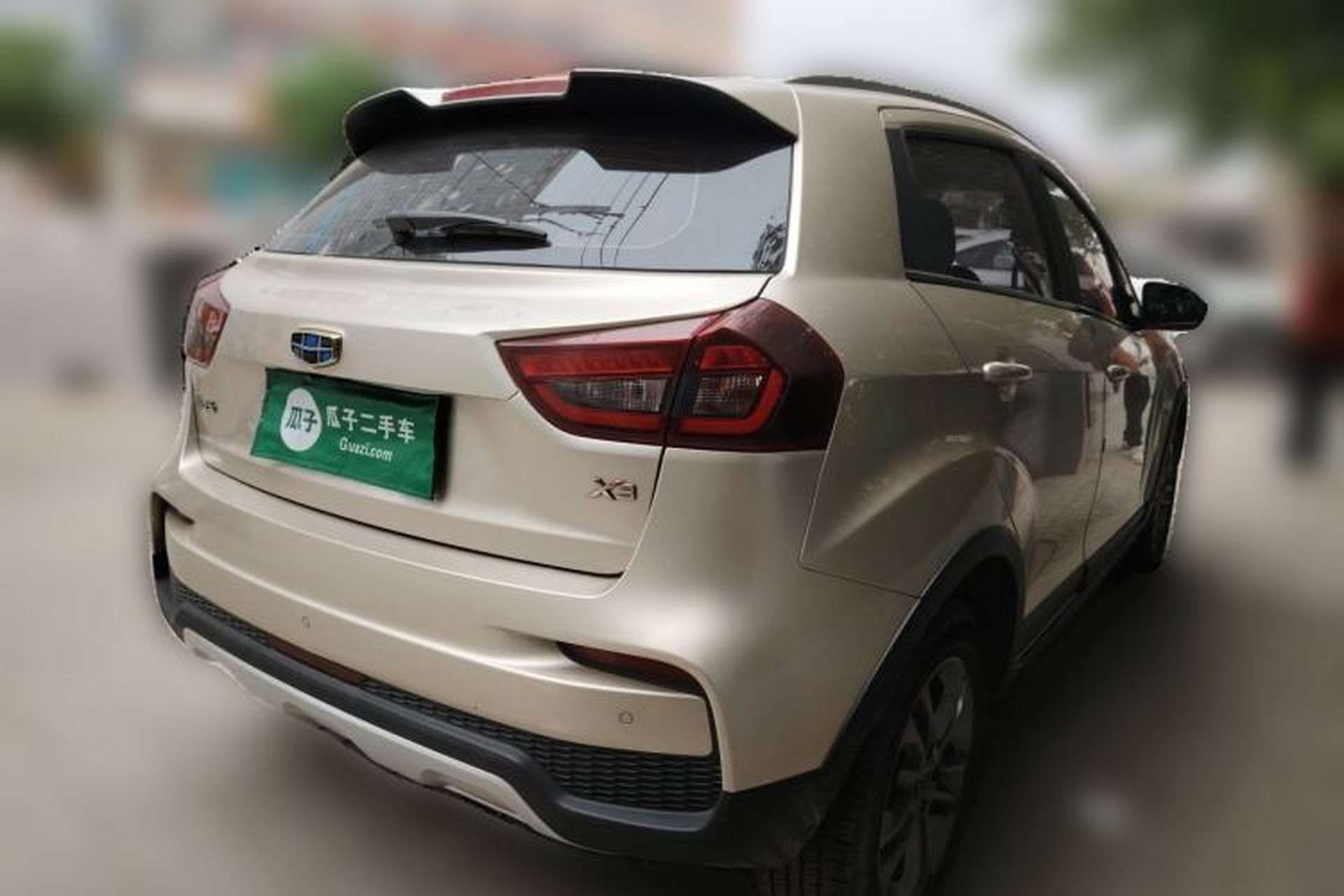Used Geely Auto Vision X3 2020 1.5L CVT Luxury Model Rear Right 45 Deg