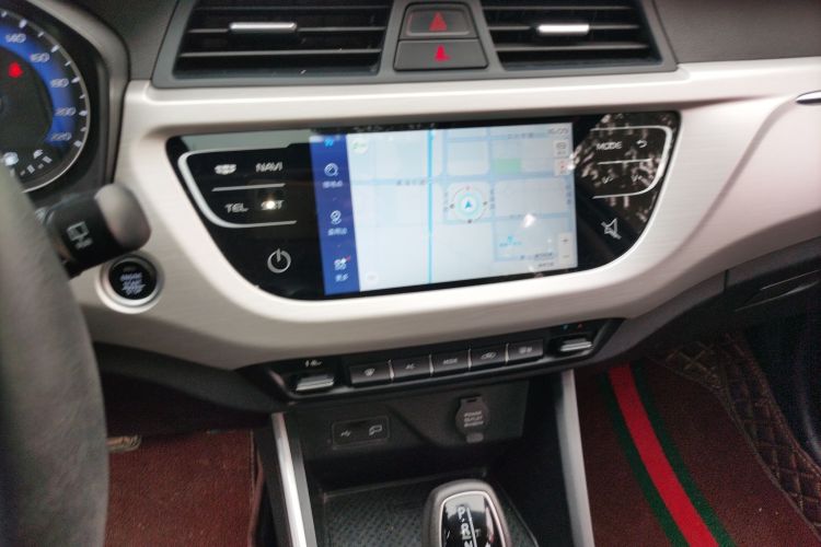 Used Geely Auto Vision X3 2020 1.5L CVT Luxury Model Audio And AC Panel