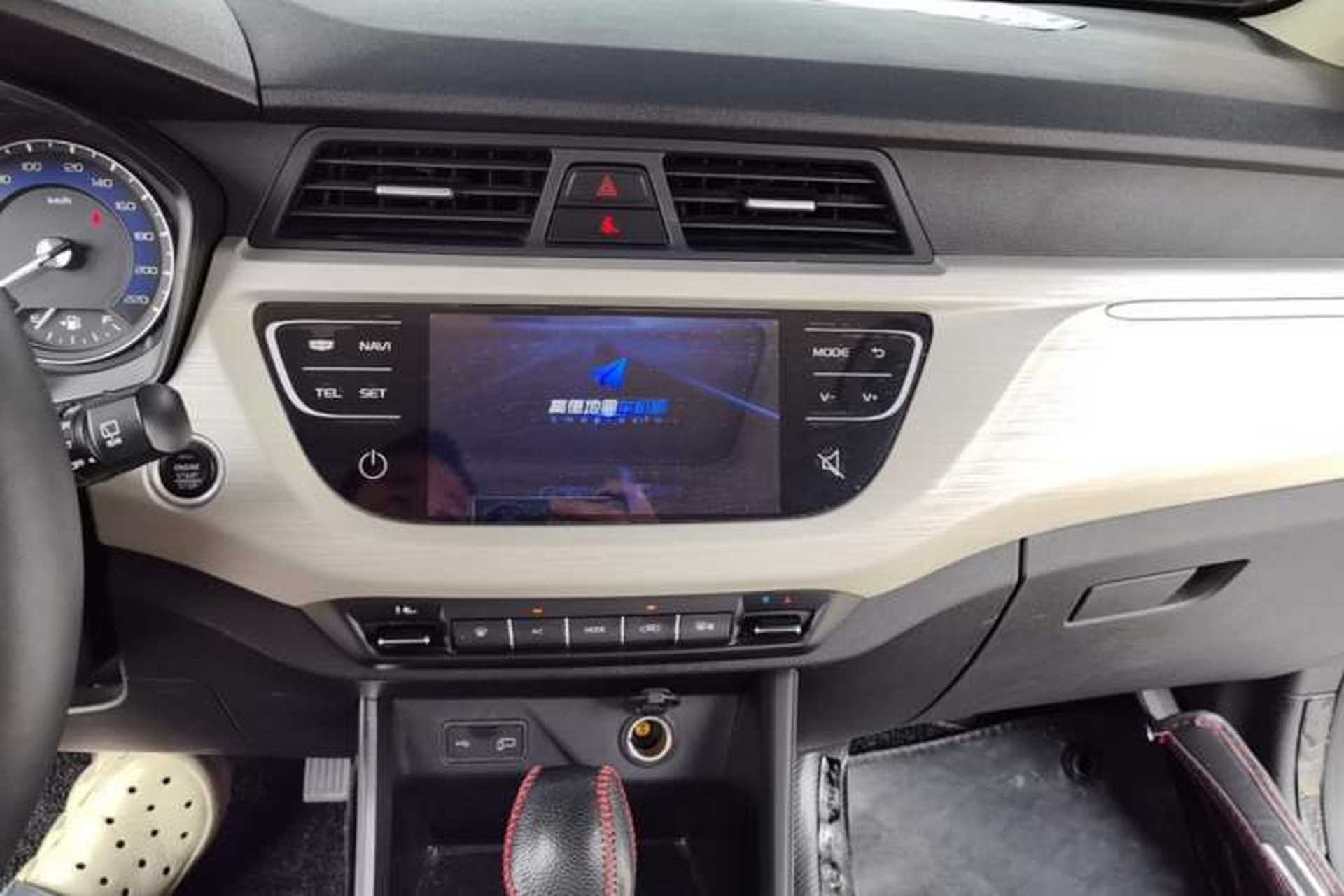 Used Geely Auto Vision X3 2020 1.5L CVT Luxury Model Audio And AC Panel