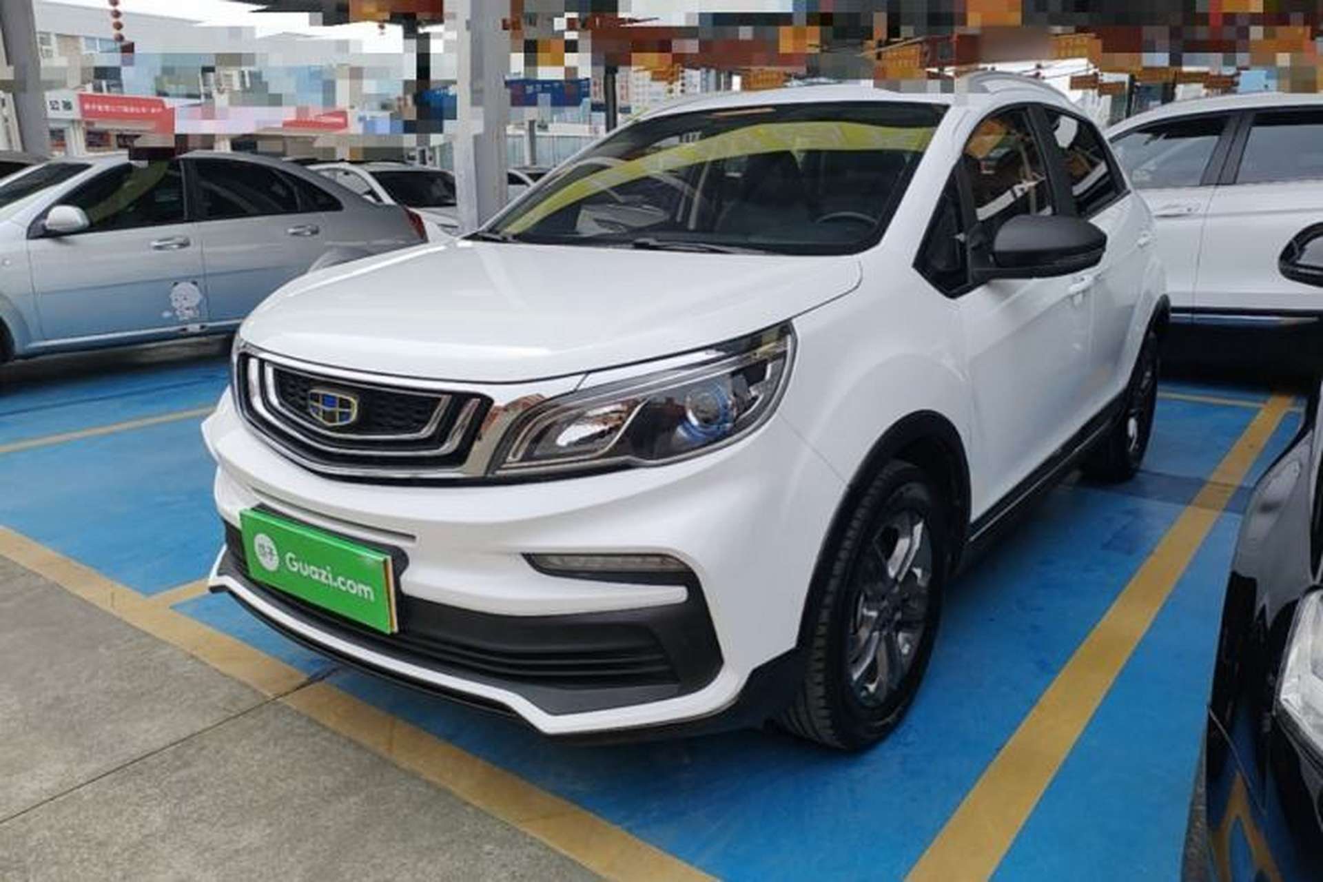 Used Geely Auto Vision X3 2020 1.5L CVT Luxury Model Front Left 45 Deg