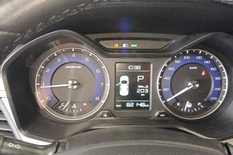 Used Geely Auto Vision X3 2020 1.5L CVT Luxury Model Instrument Cluster