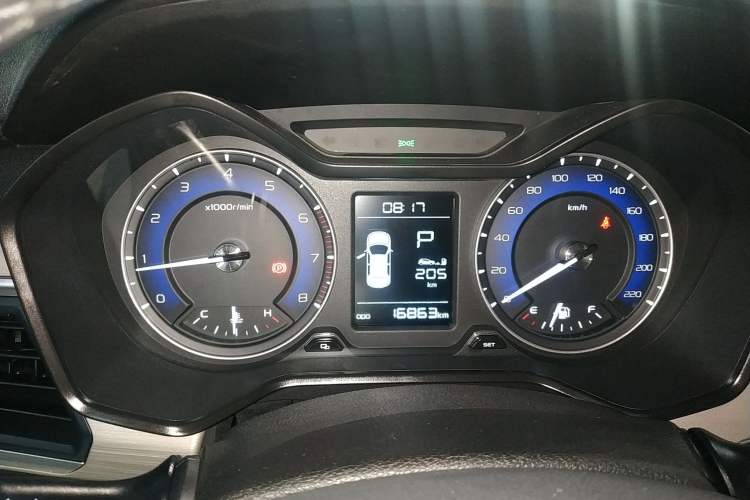 Used Geely Auto Vision X3 2020 1.5L CVT Luxury Model Instrument Cluster