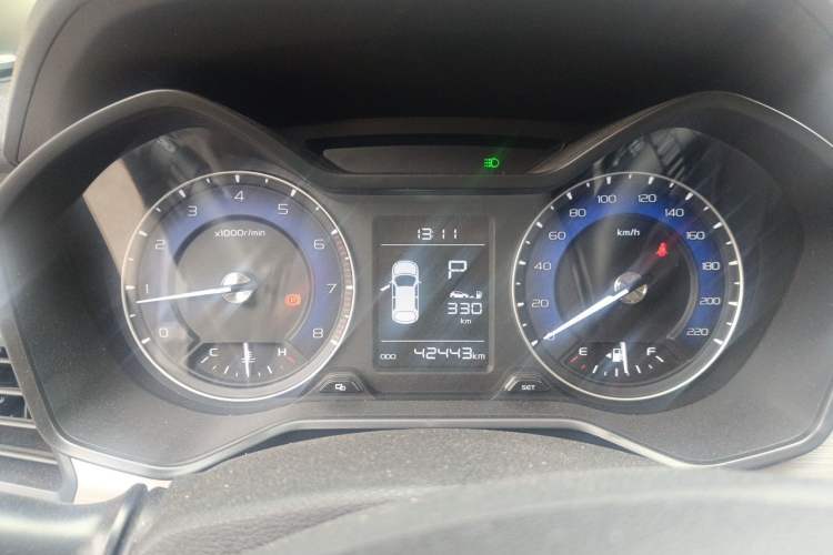 Used Geely Auto Vision X3 2020 1.5L CVT Luxury Model Instrument Cluster