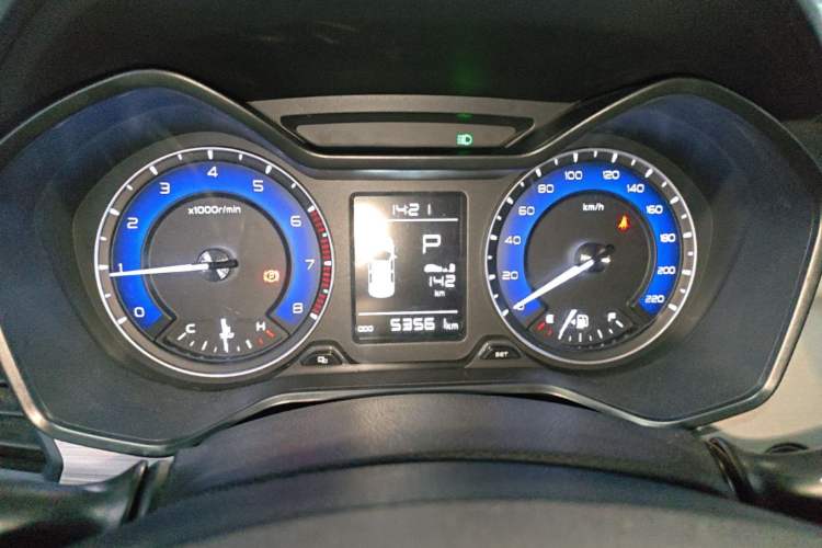 Used Geely Auto Vision X3 2020 1.5L CVT Luxury Model Instrument Cluster