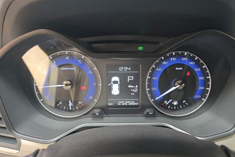 Used Geely Auto Vision X3 2020 1.5L CVT Luxury Model Instrument Cluster