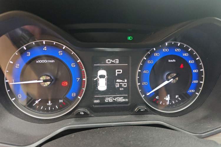 Used Geely Auto Vision X3 2020 1.5L CVT Elite Edition Instrument Cluster