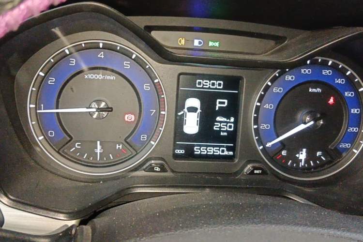 Used Geely Auto Vision X3 2020 1.5L CVT Luxury Model Instrument Cluster