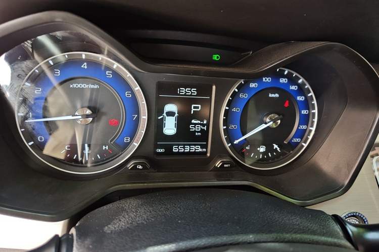 Used Geely Auto Vision X3 2020 1.5L CVT Luxury Model Instrument Cluster