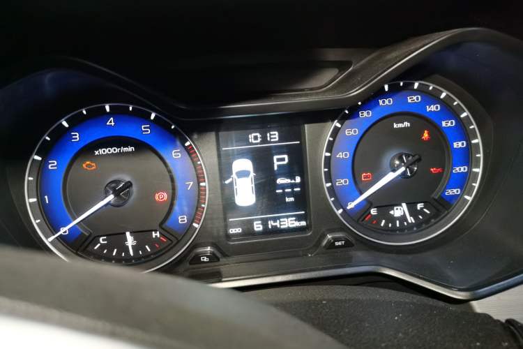 Used Geely Auto Vision X3 2020 1.5L CVT Luxury Model Instrument Cluster