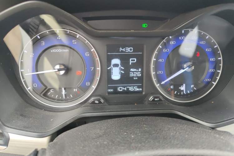 Used Geely Auto Vision X3 2020 1.5L CVT Luxury Model Instrument Cluster