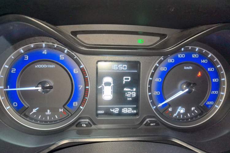 Used Geely Auto Vision X3 2020 1.5L CVT Luxury Model Instrument Cluster