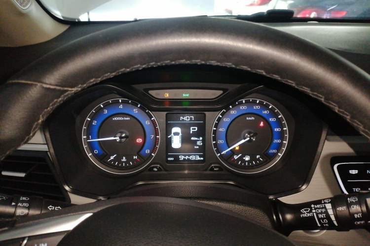Used Geely Auto Vision X3 2020 1.5L CVT Luxury Model Instrument Cluster