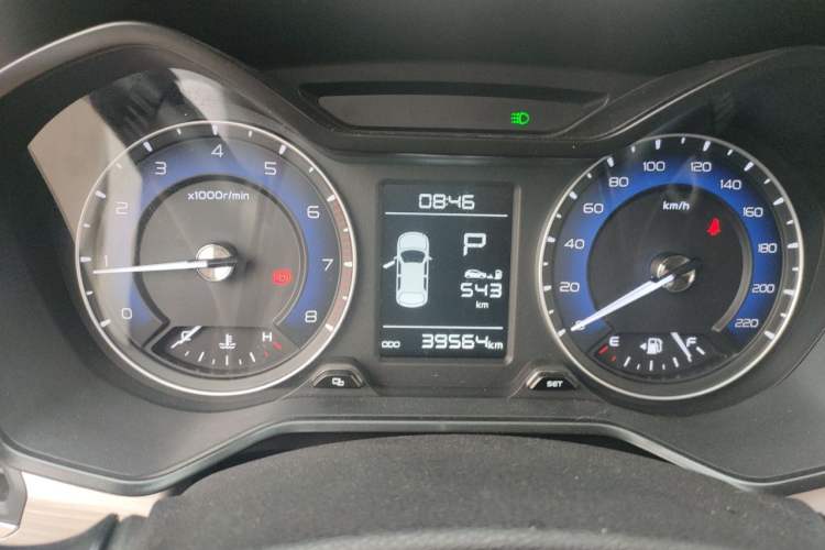 Used Geely Auto Vision X3 2020 1.5L CVT Luxury Model Instrument Cluster
