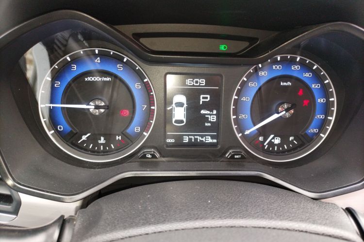 Used Geely Auto Vision X3 2020 1.5L CVT Luxury Model Instrument Cluster