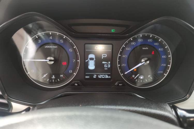 Used Geely Auto Vision X3 2020 1.5L CVT Luxury Model Instrument Cluster