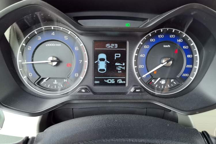 Used Geely Auto Vision X3 2020 1.5L CVT Luxury Model Instrument Cluster