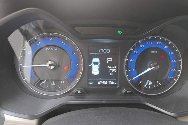 Used Geely Auto Vision X3 2020 1.5L CVT Luxury Model Instrument Cluster