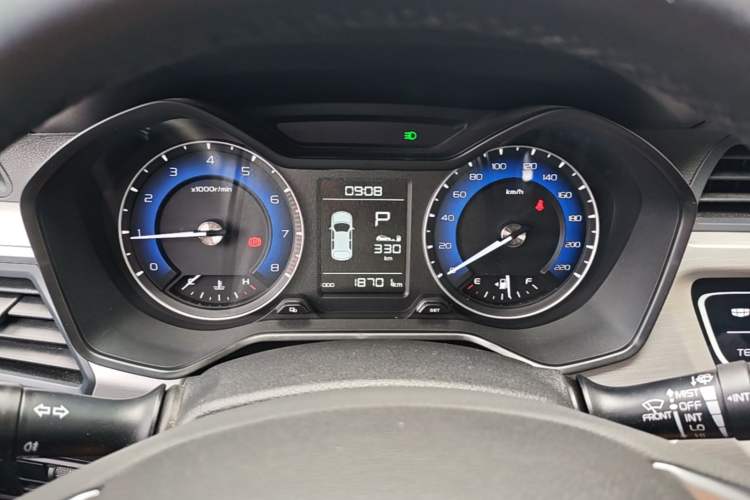 Used Geely Auto Vision X3 2020 1.5L CVT Luxury Model Instrument Cluster