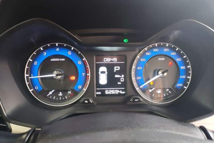 Used Geely Auto Vision X3 2020 1.5L CVT Luxury Model Instrument Cluster