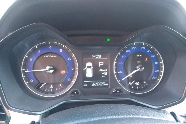 Used Geely Auto Vision X3 2020 1.5L CVT Luxury Model Instrument Cluster