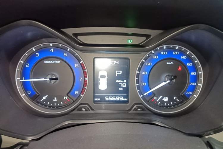 Used Geely Auto Vision X3 2020 1.5L CVT Luxury Model Instrument Cluster