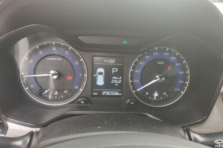 Used Geely Auto Vision X3 2020 1.5L CVT Luxury Model Instrument Cluster