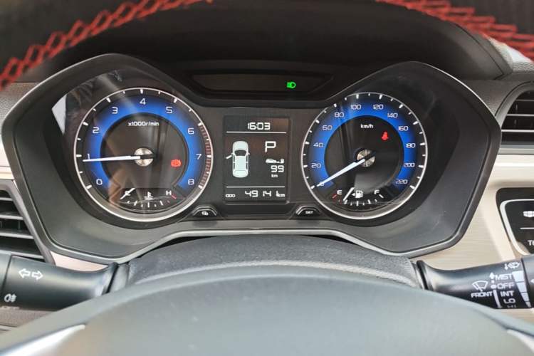 Used Geely Auto Vision X3 2020 1.5L CVT Luxury Model Instrument Cluster