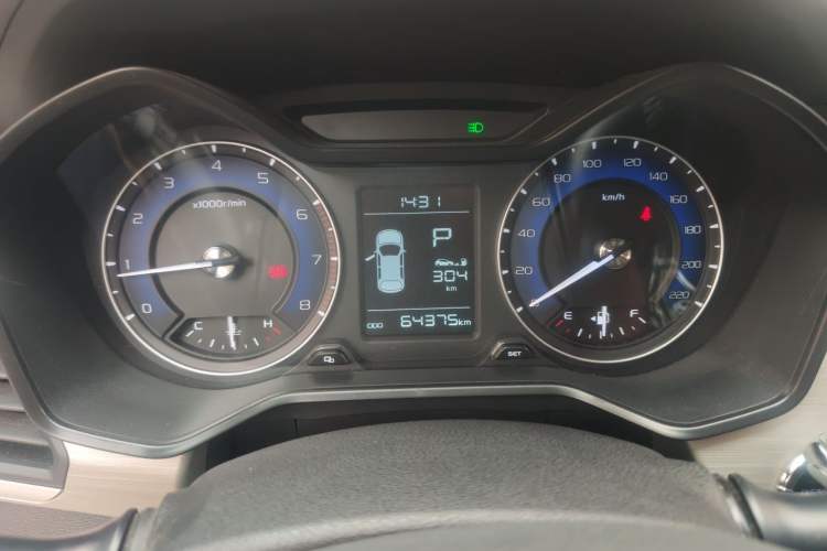 Used Geely Auto Vision X3 2020 1.5L CVT Luxury Model Instrument Cluster