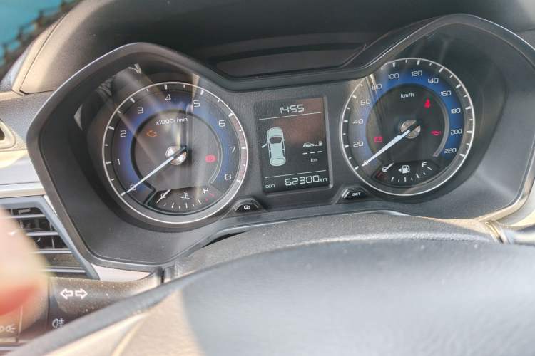 Used Geely Auto Vision X3 2020 1.5L Manual Elite Edition Odometer Close Up