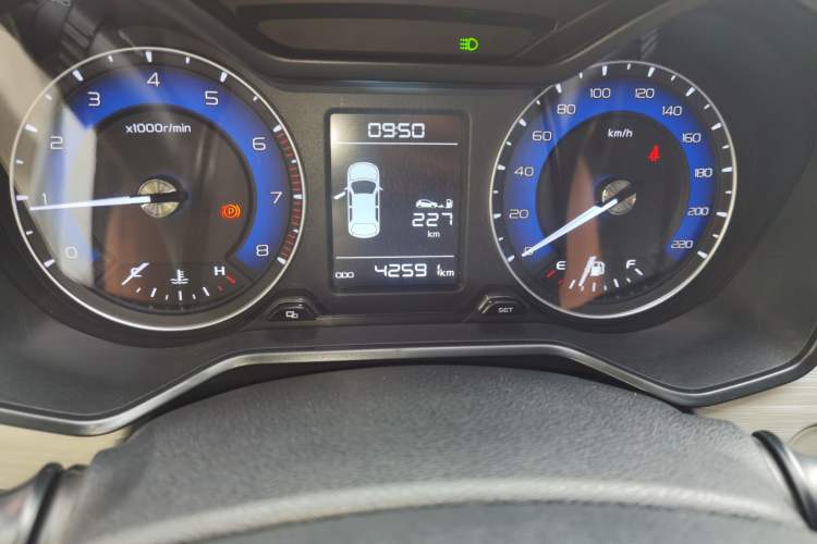 Used Geely Auto Vision X3 2020 1.5L Manual Elite Edition Odometer Close Up