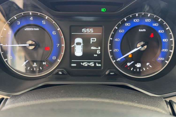 Used Geely Auto Vision X3 2020 1.5L CVT Luxury Model Odometer Close Up
